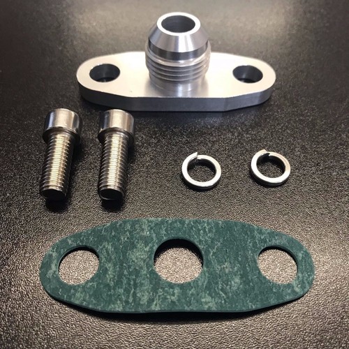 Turbocharger billet oil drain - billet,